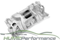 8150 Small Block Chev Stealth-Satin Intake Manifold