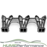 Holden Blue Black 6 Cylinder Manifold 202 3x 45 Dcoe Weber Carburettors