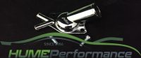 CHROME THERMOSTAT HOUSING HOLDEN V8 253 308 DUAL HEATER OUTLET