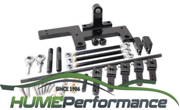 LINKAGE KIT TO SUIT DUAL 4150 CARBURETTORS ON 671 BLOWER SIDE MOUNT