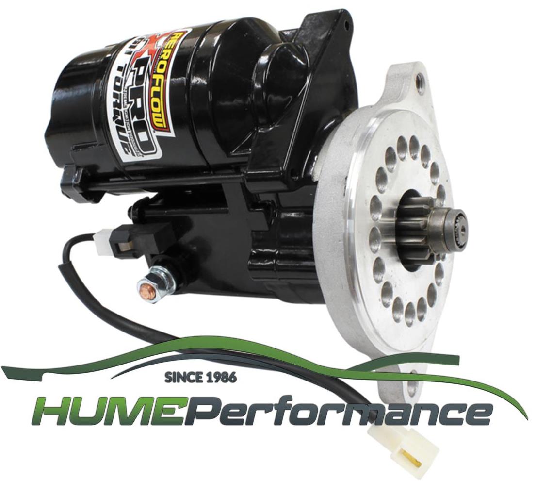 Speedmaster Mini High-Torque Starter – Ford SB 289 302 351W/C, 2 Bolt, 4HP, Aluminum