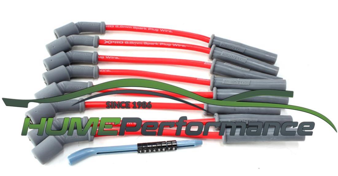 XPRO IGNITION LEAD SET 8.5MM LS2 6.0L V8 HOLDEN CHEV RED