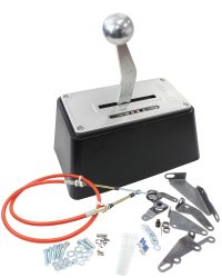 BANG SHIFT BULLET 3 & 4 SPEED RATCHET SHIFTER SILVER FINISH