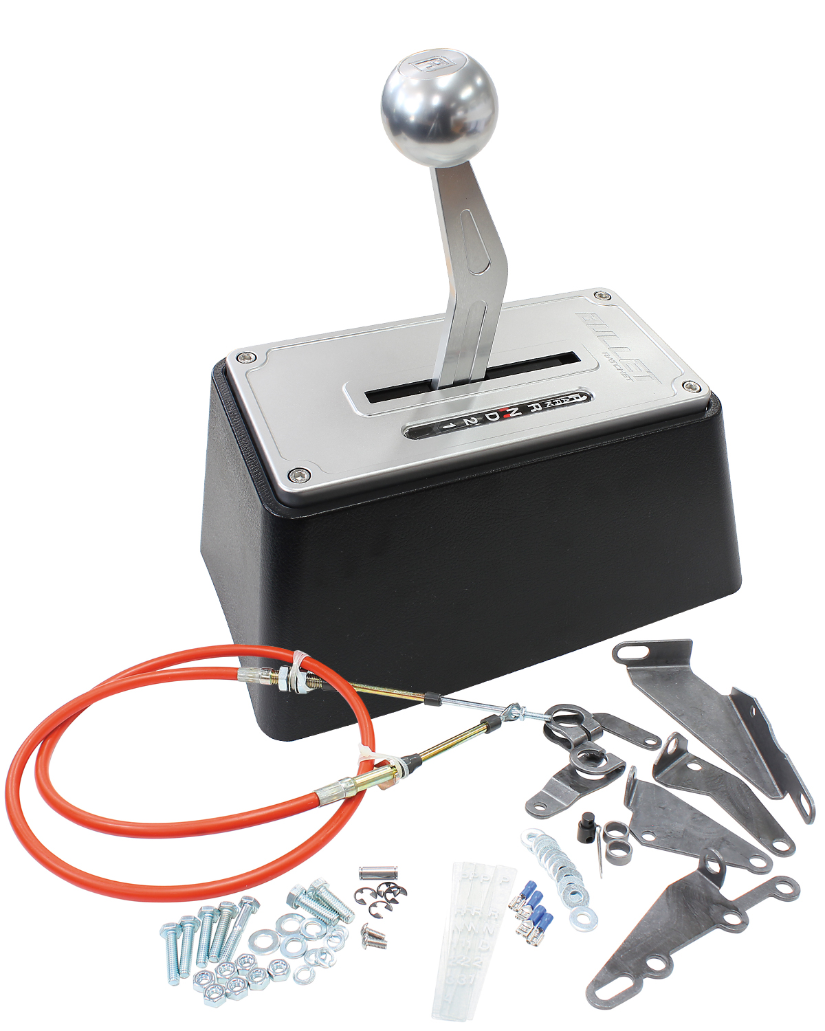 BANG SHIFT BULLET 3 & 4 SPEED RATCHET SHIFTER SILVER FINISH