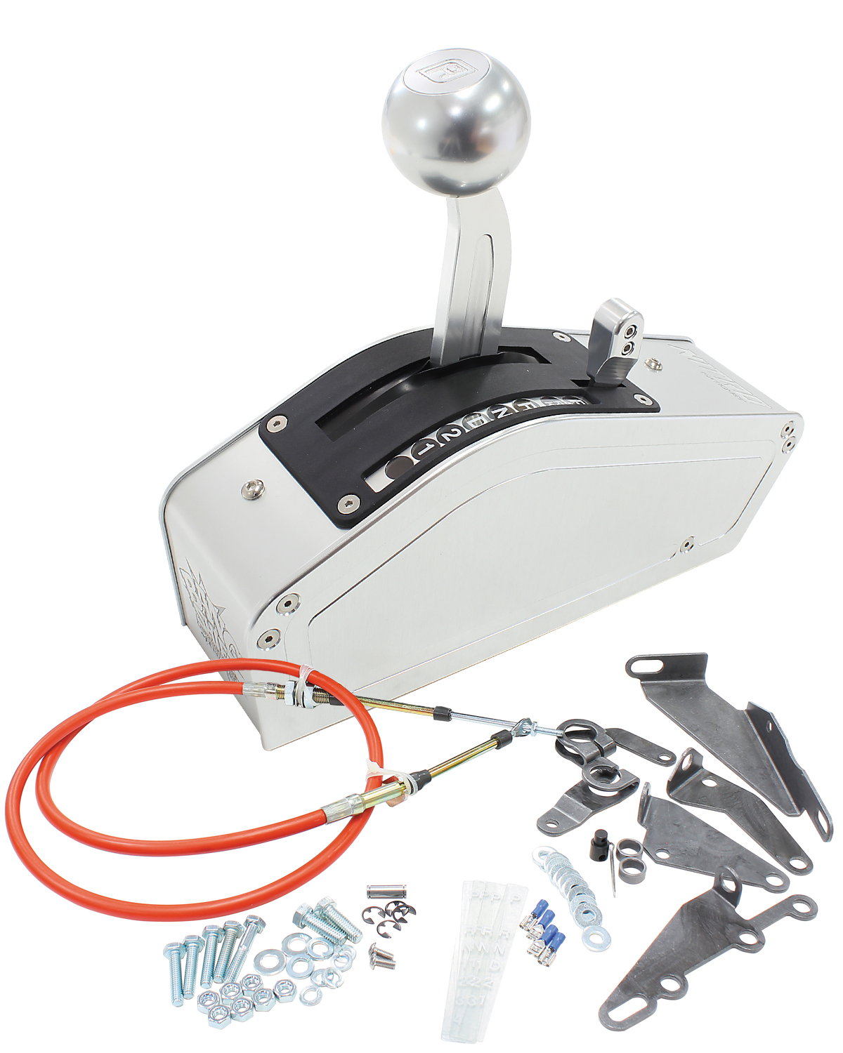 BANG SHIFT NITRO 2 3 & 4 SPEED RATCHET SHIFTER SILVER FINISH