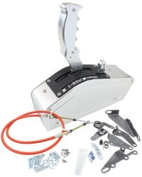 BANG SHIFT PISTOL 2 3 & 4 SPEED RATCHET SHIFTER SILVER FINISH