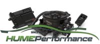Terminator EFI 4BBL Throttle Body Fuel Injection System - Hard Core Gray 550-406