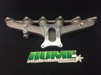 NEW X FLOW 250 FORD 2 BARREL HOLLEY MANIFOLD TO SUIT CAST IRON HEAD 76-79