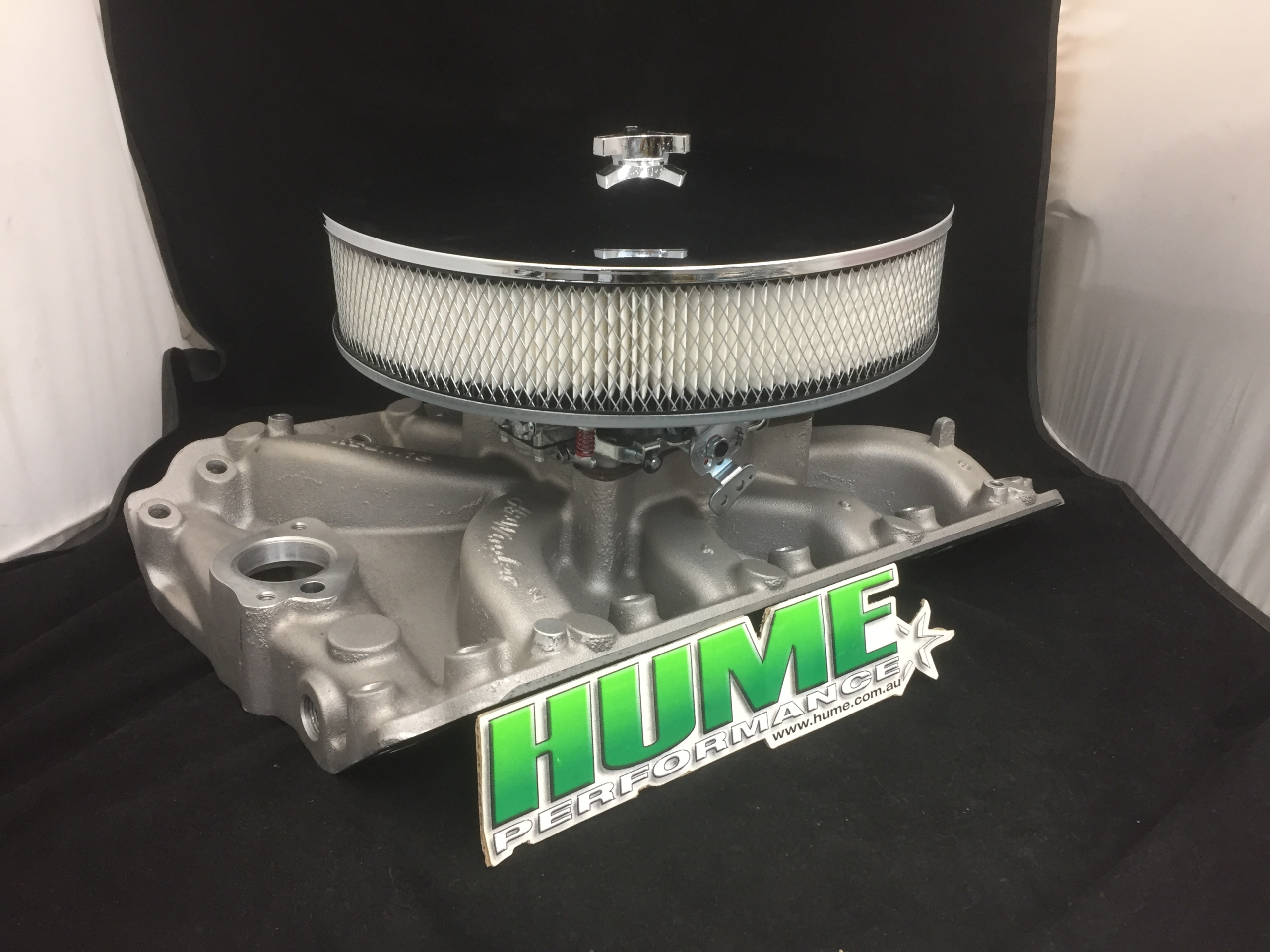 HOLDEN V8 308 355 PACKAGE VN 304 HEADS HI WINDER MANIFOLD 670 CARBURETTOR