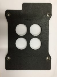 HOLLEY 4 BARREL 4150 4160 THICK BASE GASKET HEAT INSULATOR SQUAREBORE