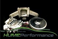 BRAND NEW HOLDEN 6 CYLINDER RED 4 BARRELL INTAKE CARBURETTOR PACKAGE 450 CFM