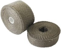Exhaust Insulation wrap 2" wide 50 FT - Titanium