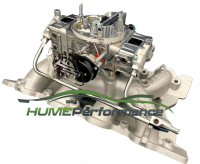 Ford 351 2V Cleveland package Air Gap manifold & 650 Double Pumper