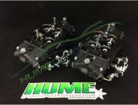 BLACK QUICKFUEL 750 CFM DOUBLE PUMPER SUPERCHARGER BLOWER CARB CARBURETTOR