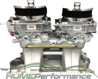 Small Block Chev 283-400 Tunnel Ram Package 450 Holleys