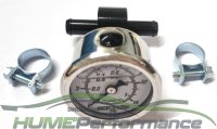 ADAPTOR(black) TO SUIT 5/16 FUEL LINE WITH FUEL PRESSURE GAUGE 0-15 PSI