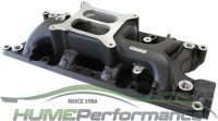 AIR GAP INTAKE MANIFOLD DUAL PLANE FORD V8 289 302 WINDSOR BLACK