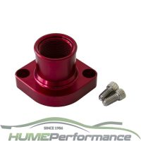 Billet Thermostat Housing - Red Suit Ford 302-351C