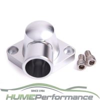 Billet Thermostat Housing - Silver Suit SB, BB Chevy, (Swivel)