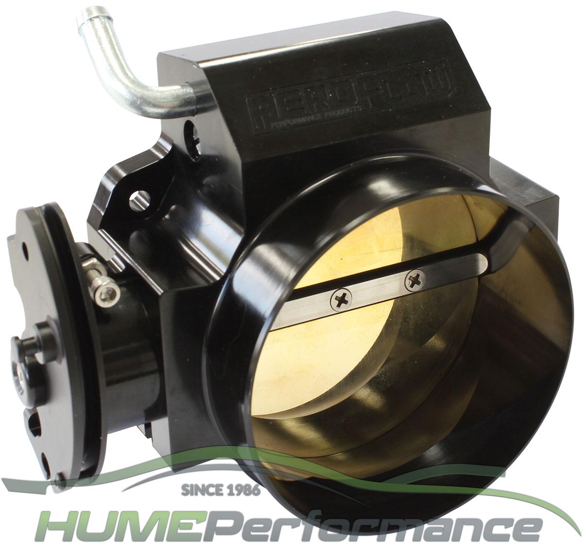 GM LS 105 MM THROTTLE BODY BLACK BILLET CABLE STYLE 4 BOLT