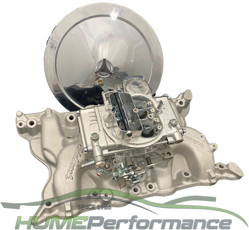 Ford V8 302 351 Cleveland package w/ 2750 Edelbrock manifold & 600 CFM Holley