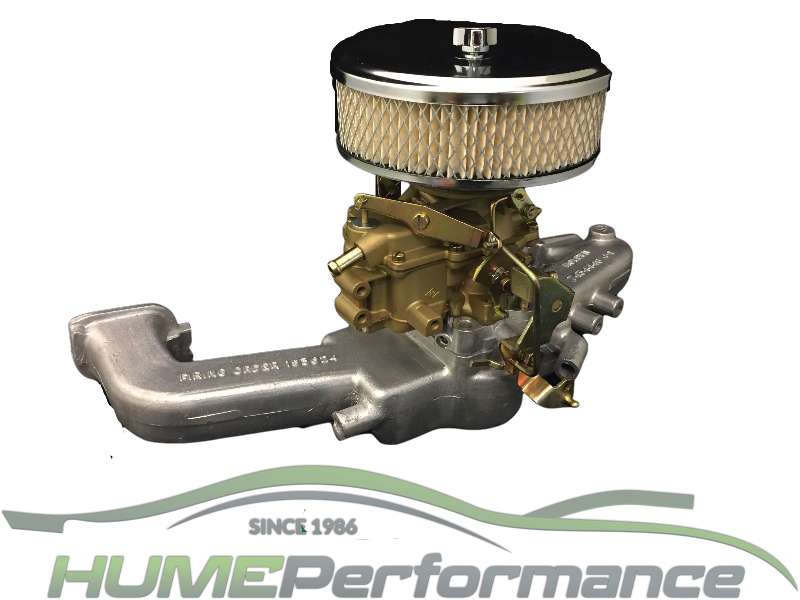 Holden Red 6 Cylinder Intake Package WW Stromberg, Manifold & Air Filter