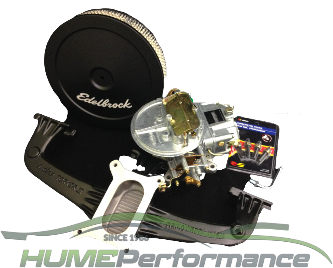 Holden 6 Cyl Intake Package 350 Holley Remanufactured Black