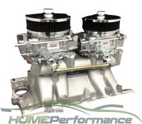 Holden V8 Tunnel Ram Package 253 308 355 Early Heads 450 Cfm Carburettors