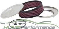 K&N 9" Air Filter Assembly 2-3/4" height, 5-1/8" neck