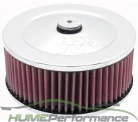K&N-7"-Air-Filter-Assembly-3"-height,-5-1/8"-neck