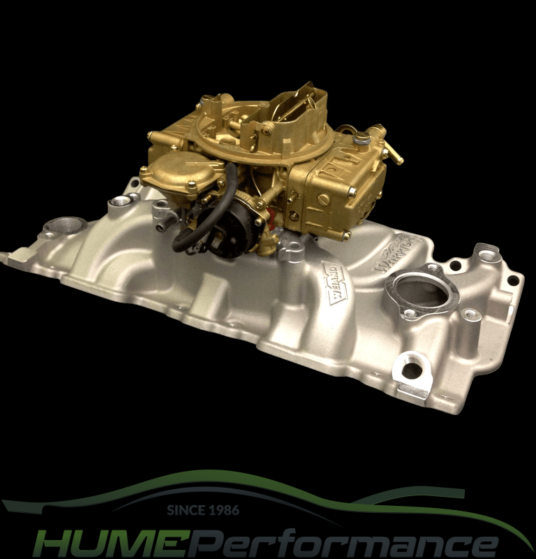 Small Block Chev package Holley 600 E/Choke