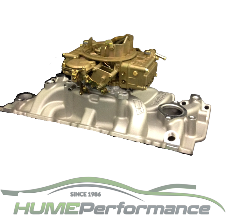 Small Block Chev package Holley 600 M/Choke - Hume Performance