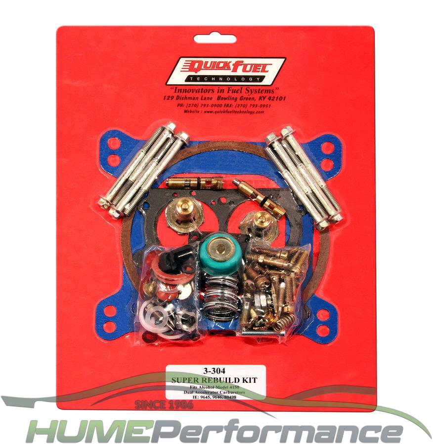 Q3-304 QuickFuel Holley BG Rebuild Kit Alcohol/Methanol DP