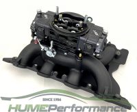 Ford 302 351 2V Cleveland black package w/ Air Gap manifold & QuickFuel 750 Double Pumper