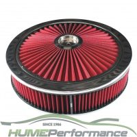Spectre Extraflow Air Filter 14" X 3" RED