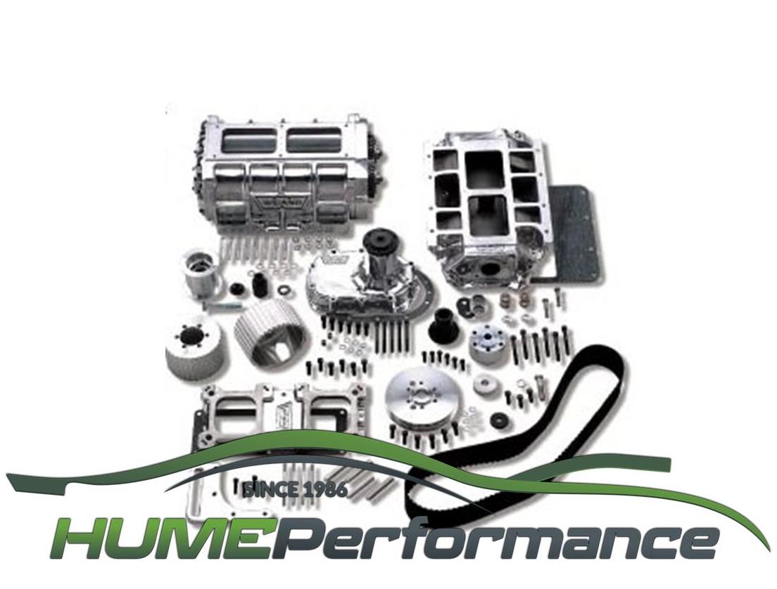 W7582P WEIAND 6-71 KIT POLISHED SUIT S/B CHEV 1/2 PITCH