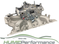 Ford 351 2V Cleveland package Xlerator manifold & 650 Double Pumper