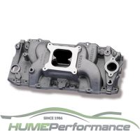8019 BIG BLOCK CHEV STEALTH-OVAL PORT-SATIN INTAKE MANIFOLD