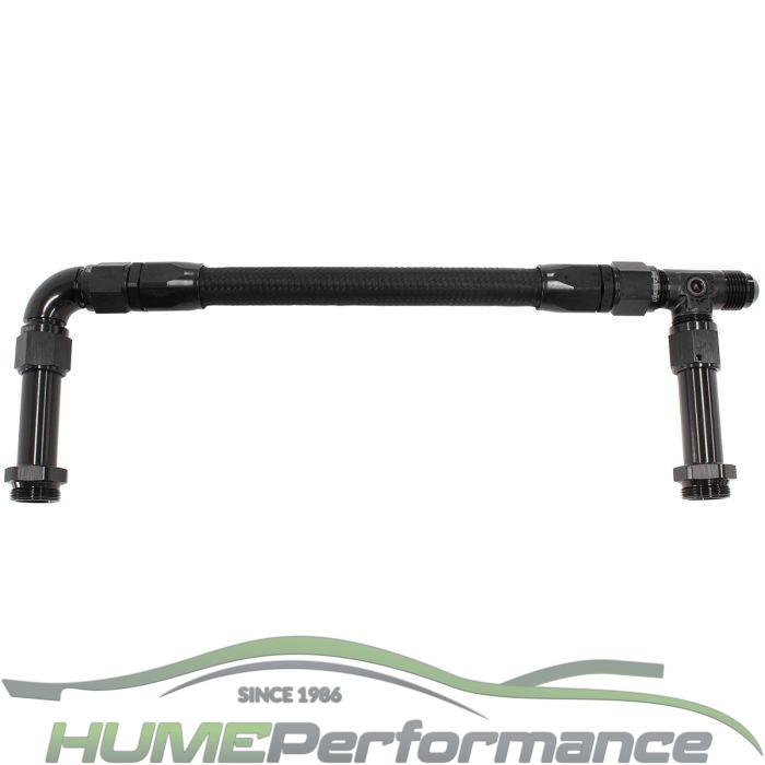 HOLLEY QUICKFUEL BLACK BRAIDED FUEL RAIL LINE HOSE DOMINATOR 4500 CARBURETTOR -8