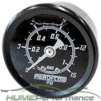 Aeroflow Fuel Pressure Gauge 0-15 PSI