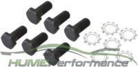FLYWHEEL BOLT KIT CHEV & FORD 7/16-20 1 INCH UHL PACK OF 6