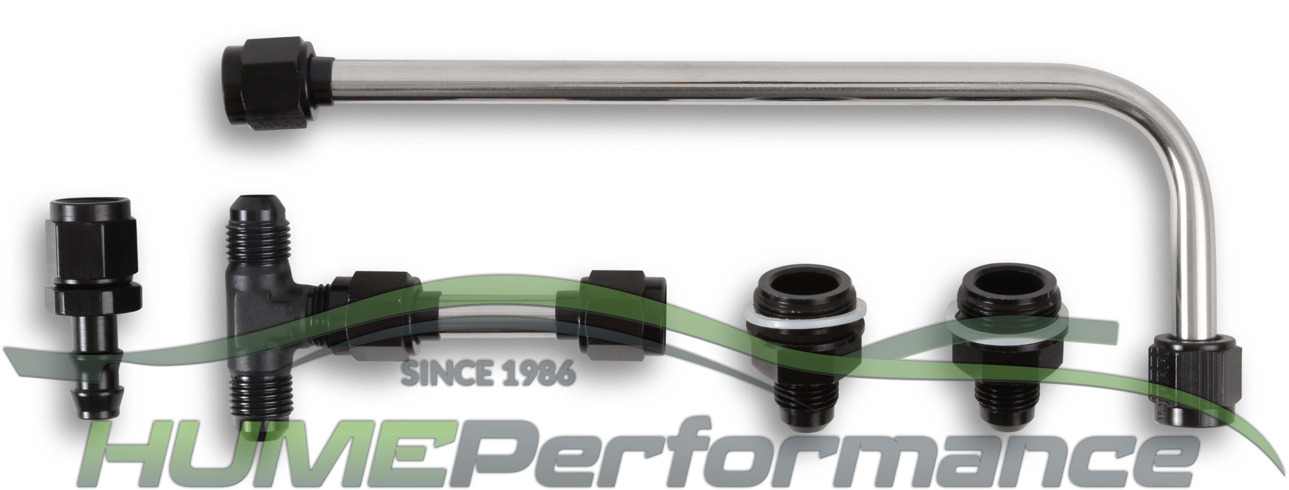 HOLLEY QUICKFUEL FUEL RAIL LINE HARDLINE VAC SEC CARBURETTOR -6