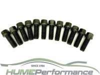 EXHAUST MANIFOLD EXTRACTOR BOLT KIT 3/8 1 INCH LENGTH 12 PCE CHEV FORD HOLDEN