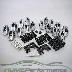 HOLDEN V8 253 308 304 355 5.0L ROLLER ROCKERS KIT BOLT ON ADJUSTABLE