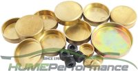 FORD V8 WINDSOR ENGINE 260 289 302 351 WELSH PLUG KIT BRASS