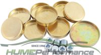 BIG BLOCK CHEV 396 427 454 502 ENGINE WELSH PLUG KIT BRASS