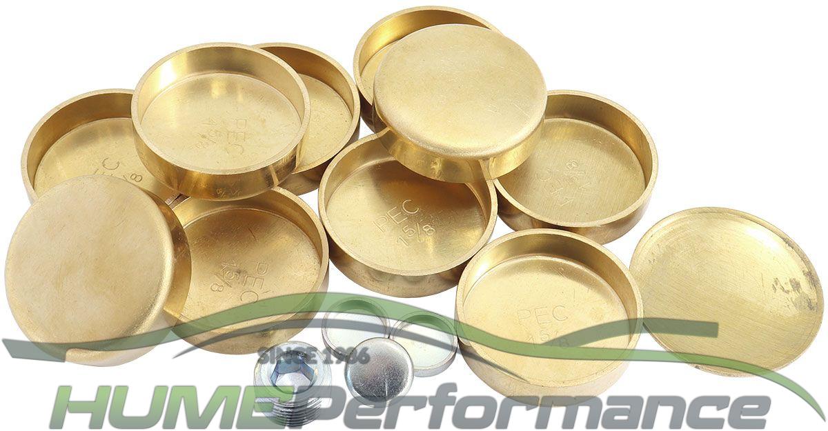 HOLDEN V8 253 308 304 355 ENGINE WELSH PLUG KIT BRASS