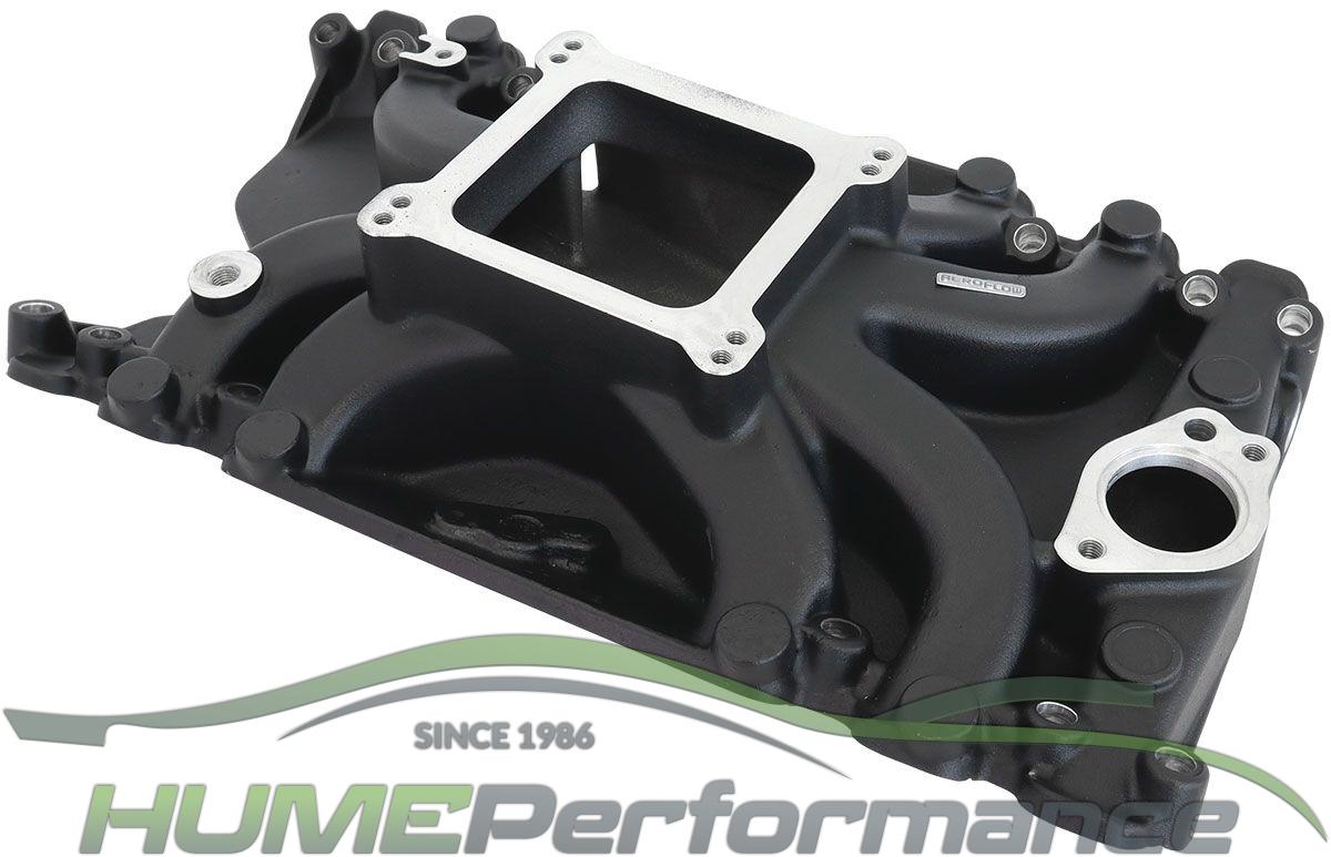 HOLDEN 253 308 LOW RISE SINGLE PLANE INTAKE MANIFOLD IDLE-5500 RPM BLACK