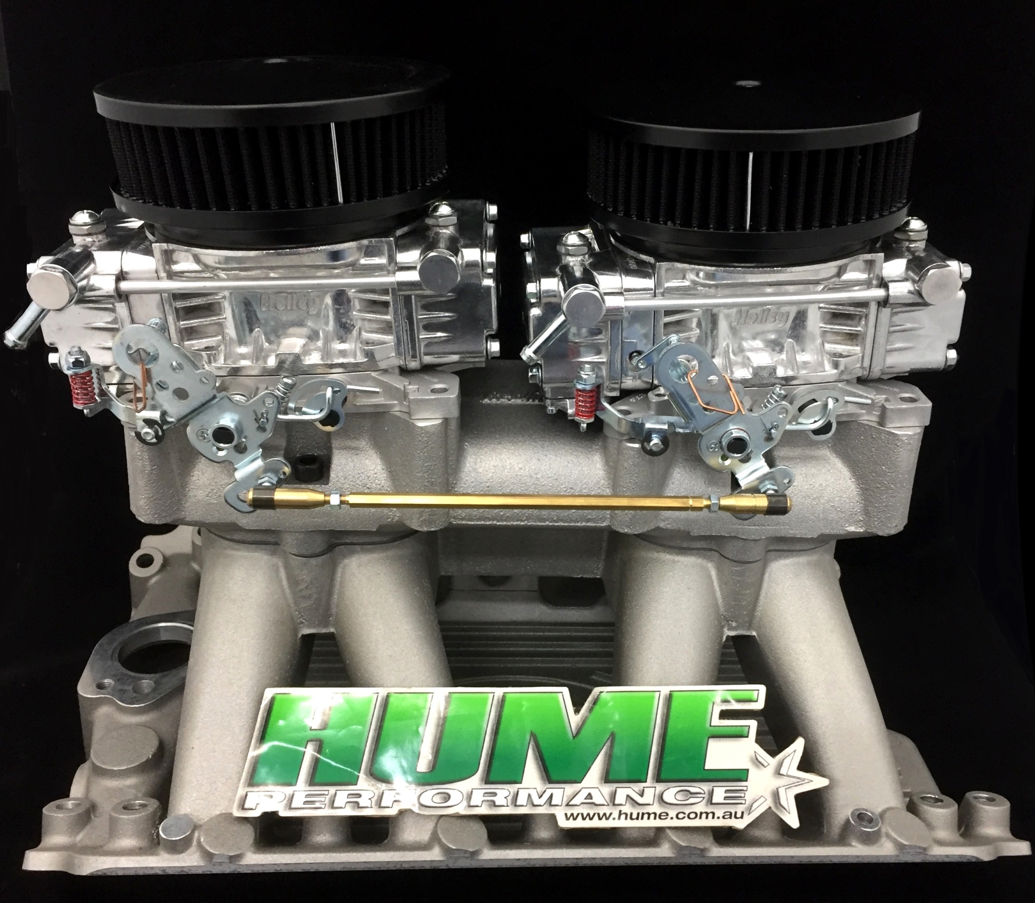 Holden V8 Tunnel Ram Package Vn 304 Heads 600 Cfm Carburettors