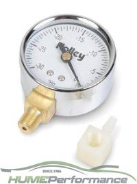 Holley Vacuum Gauge 0-30psi 1/8 npt
